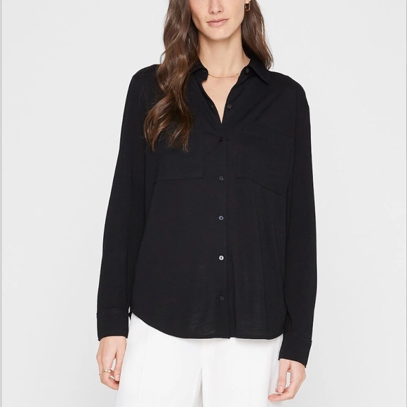 Refined Utility Shirt - New With Tags - NEVER WORN - Black - Picture 1 of 4